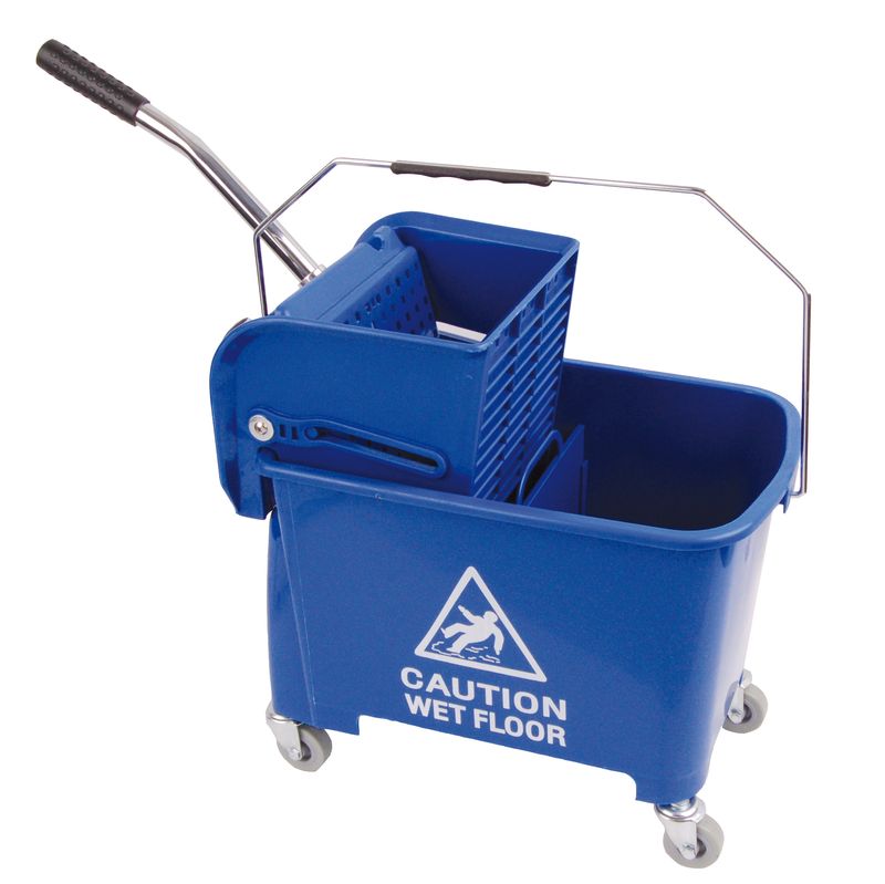 20l Mop Bucket And Wringer Blue
